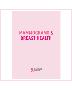 Broschyr - Mammografi och Brösthälsa, ENGELSKA